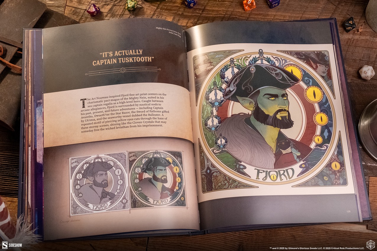 Critical Role A Decade of Destiny: The Critical Role Collection by Sideshow Book  Collector Edition - Prototype Shown View 5