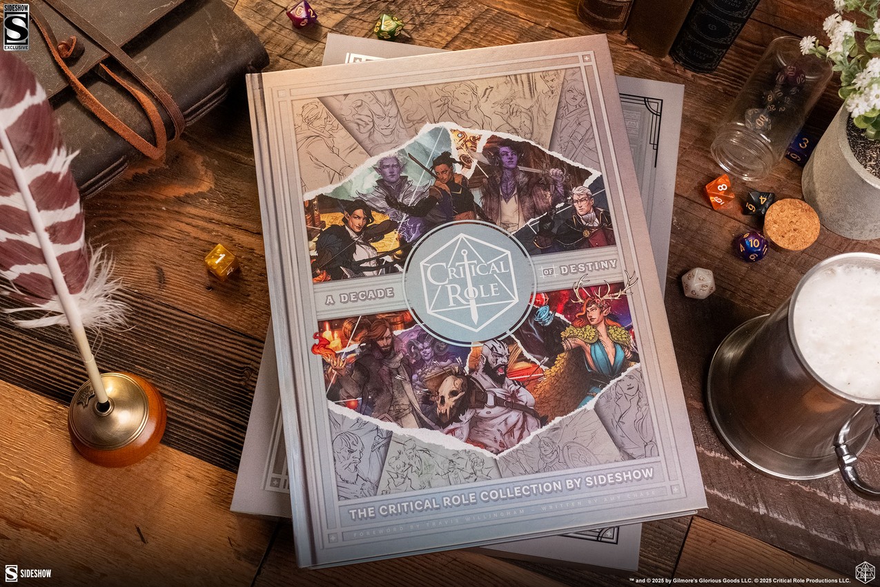 Critical Role A Decade of Destiny: The Critical Role Collection by Sideshow Book  Exclusive Edition - Prototype Shown View 2