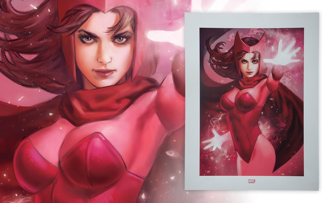 Marvel Scarlet Witch Art Print  Exclusive Edition - Prototype Shown View 1