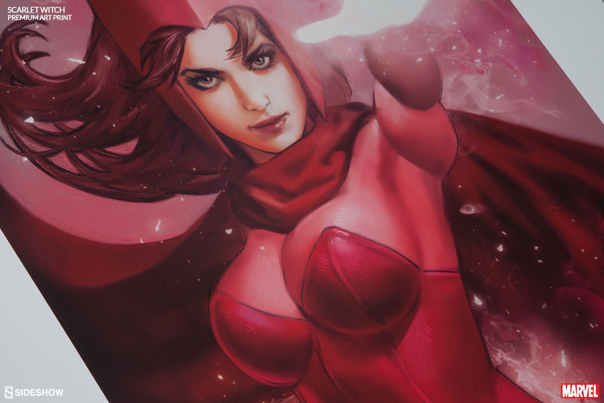 Marvel Scarlet Witch Art Print  Exclusive Edition - Prototype Shown View 6