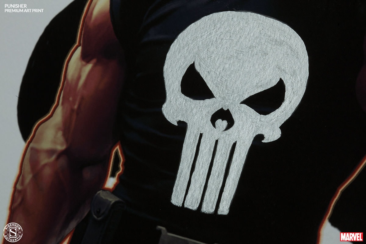 Marvel Punisher Brutal Justice Art Print  Exclusive Edition - Prototype Shown View 5