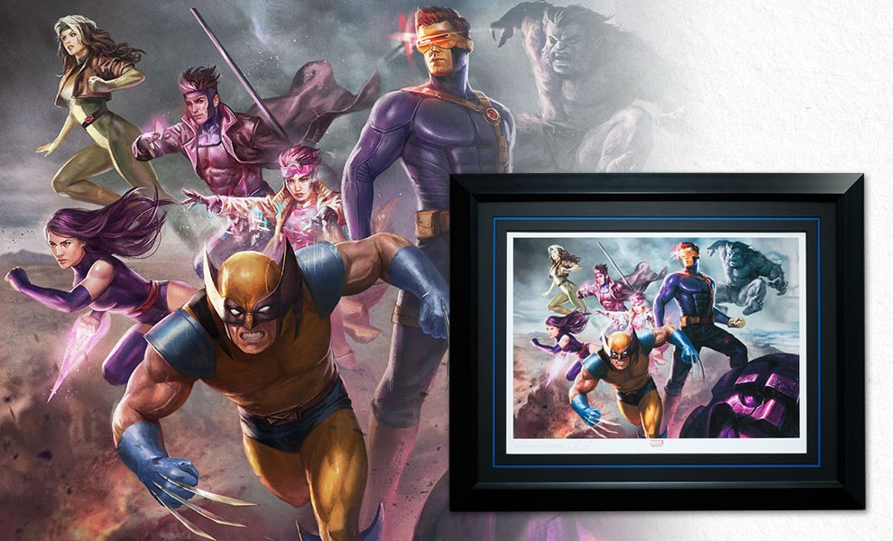 Marvel X-Men Blue Team Art Print  Exclusive Edition - Prototype Shown View 1