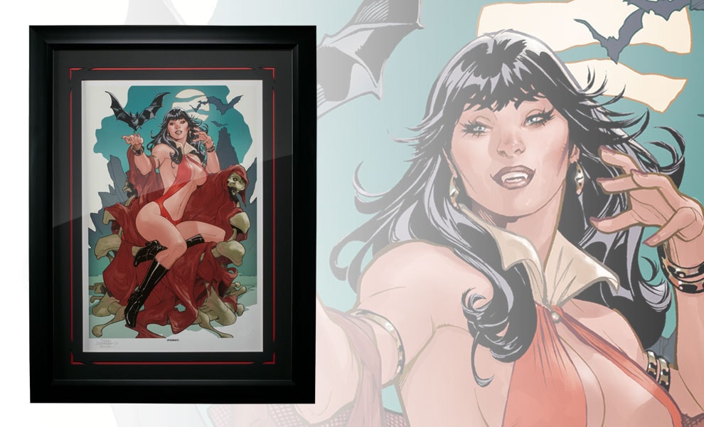 Vampirella Vampirella A Scarlet Thirst Art Print  Exclusive Edition  View 1