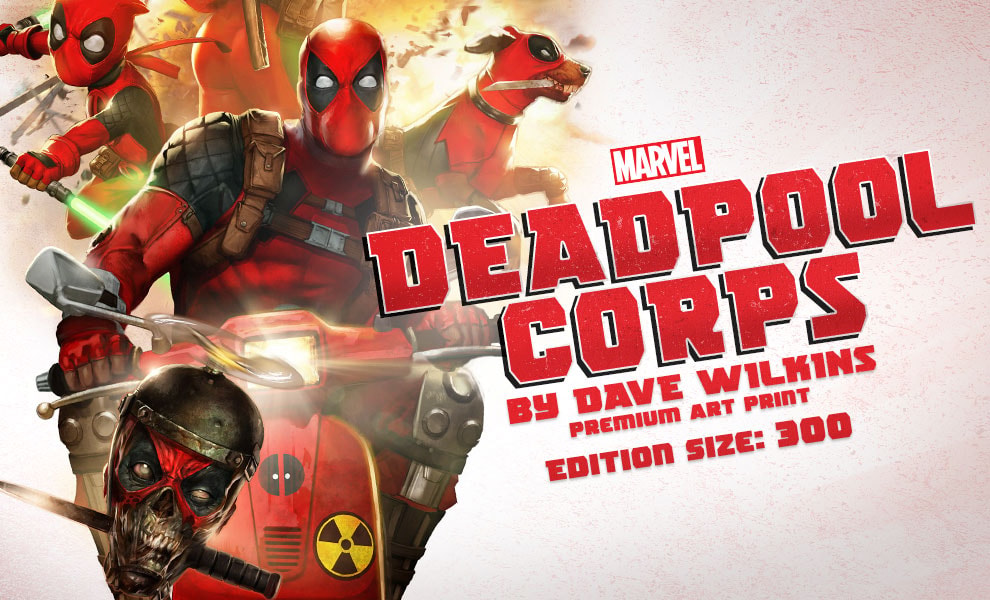 Marvel Deadpool Corps Art Print  View 1