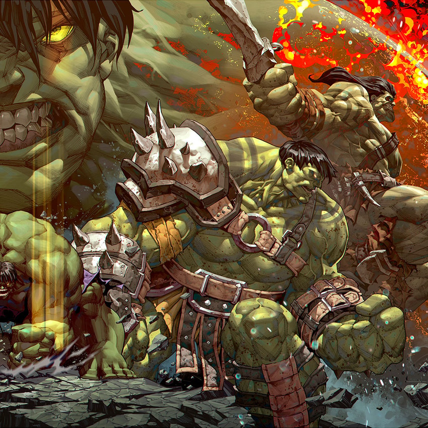 Marvel Hulk Legacy Art Print  Exclusive Edition  View 3