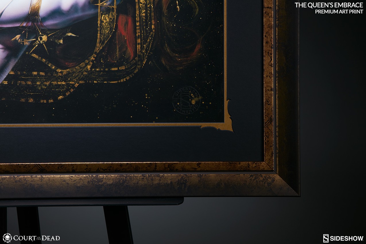Court of the Dead The Queens Embrace Art Print  Exclusive Edition - Prototype Shown View 6