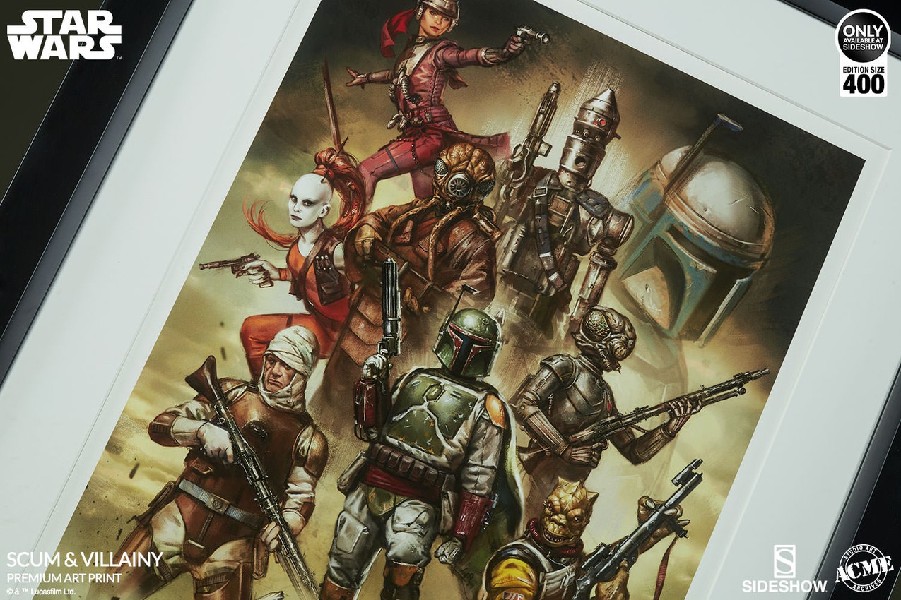 Star Wars Scum and Villainy Art Print by ACME Archives