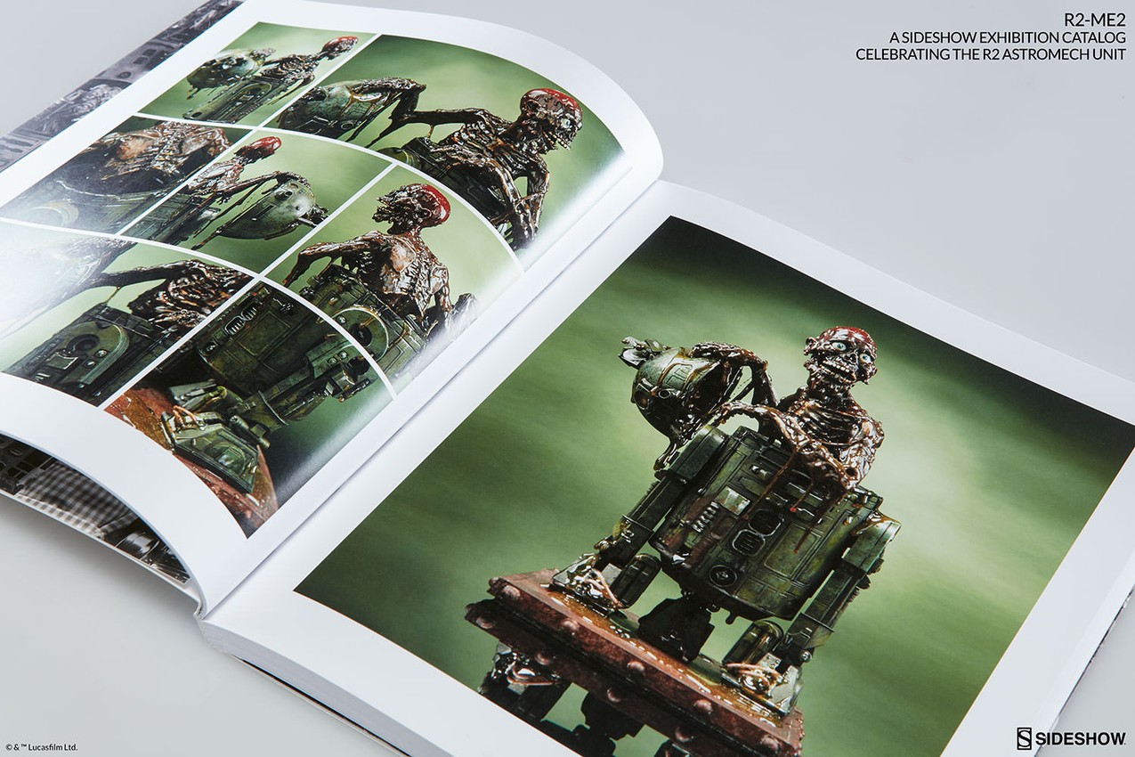 Star Wars R2-ME2 A Sideshow Exhibition Catalog Book  View 3