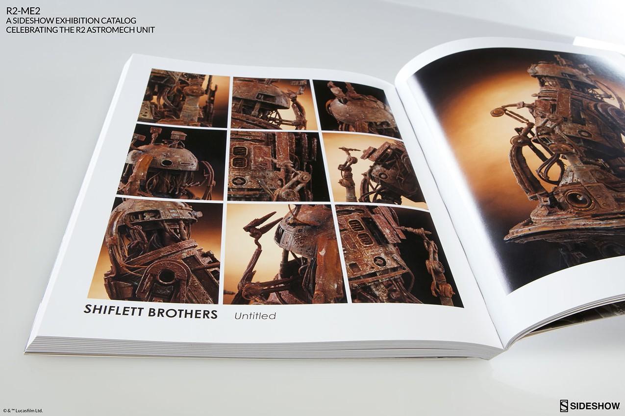 Star Wars R2-ME2 A Sideshow Exhibition Catalog Book  View 5