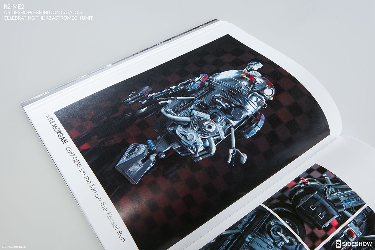 Star Wars R2-ME2 A Sideshow Exhibition Catalog Book  View 6