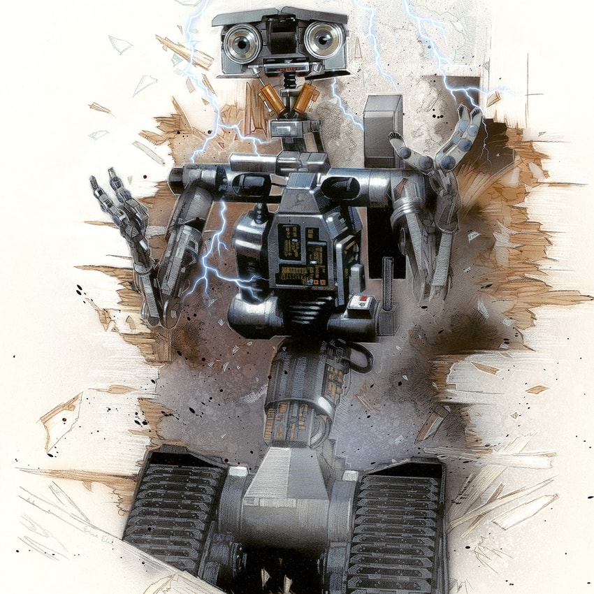 Short Circuit Short Circuit 40th Anniversary Poster & Mini Print Set Movie Poster  Exclusive Edition  View 5