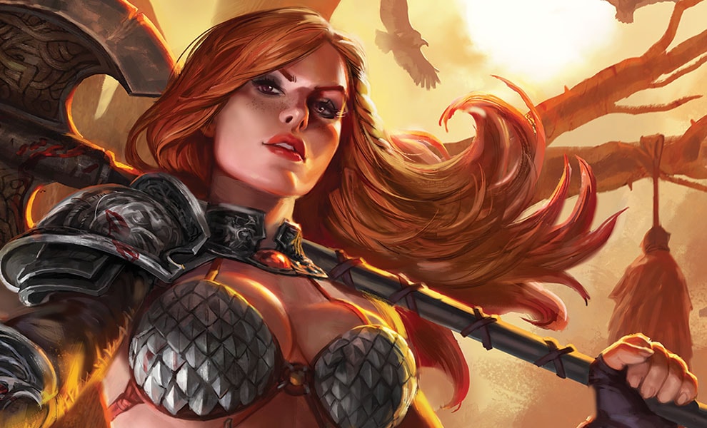 Red Sonja Red Sonja Art Print  Exclusive Edition  View 1