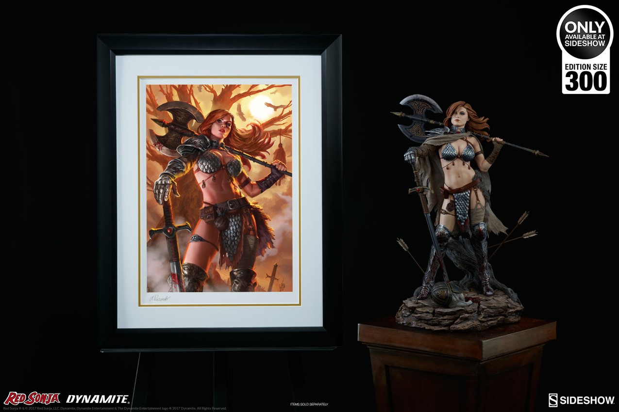 Red Sonja Red Sonja Art Print  Exclusive Edition  View 6