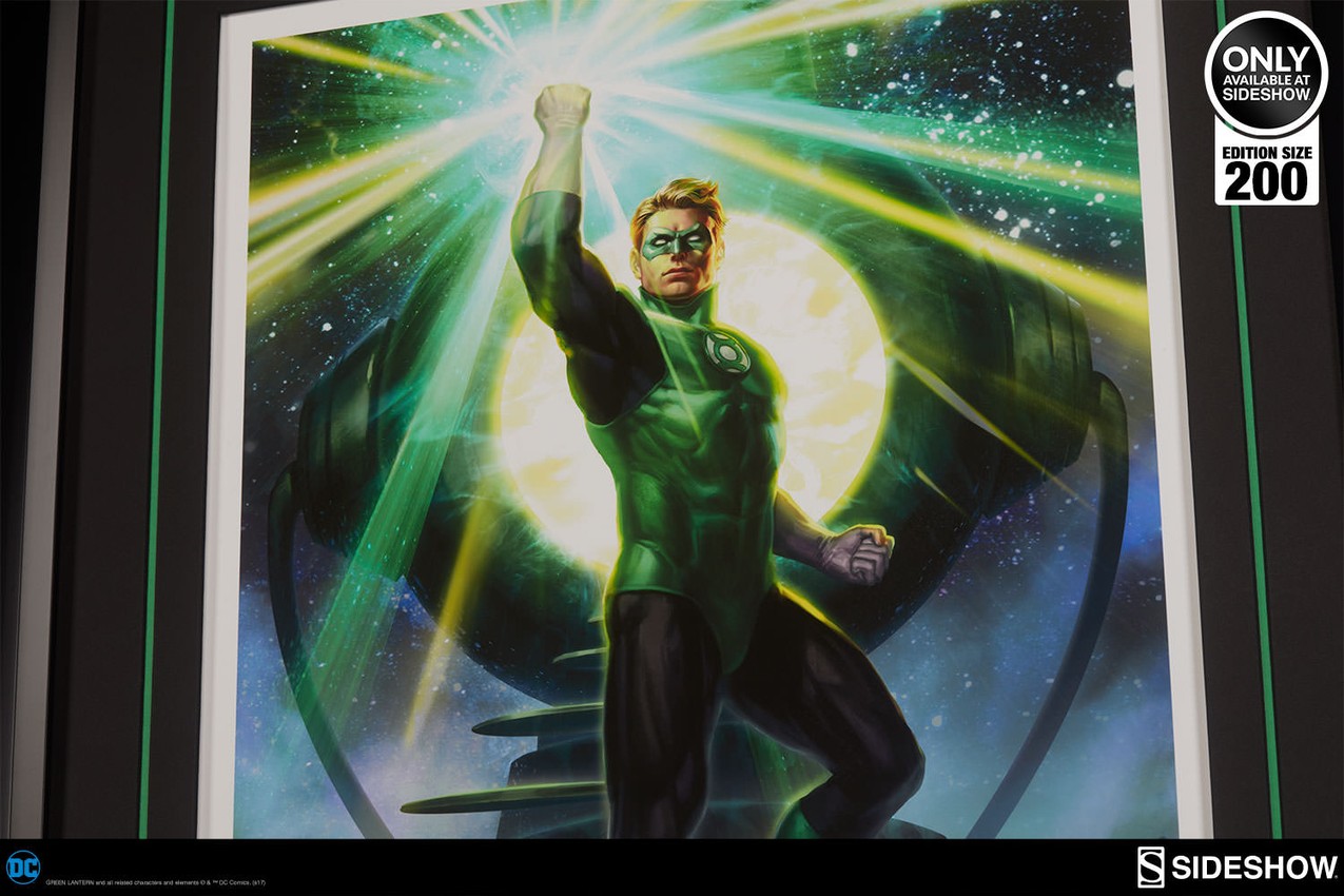 DC Comics Green Lantern Art Print by Sideshow Collectibles