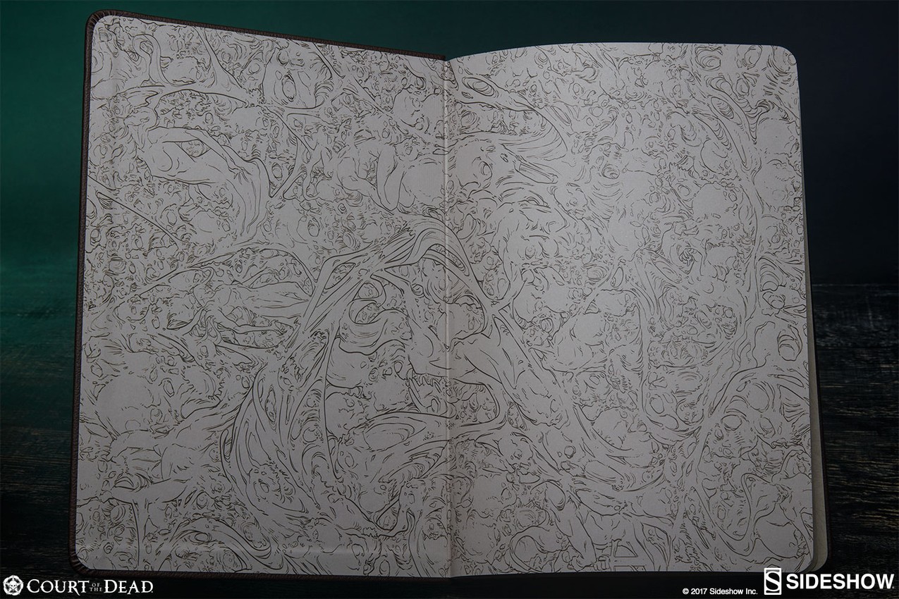 Court of the Dead Court of the Dead Deluxe Hardcover Sketchbook Book  View 6