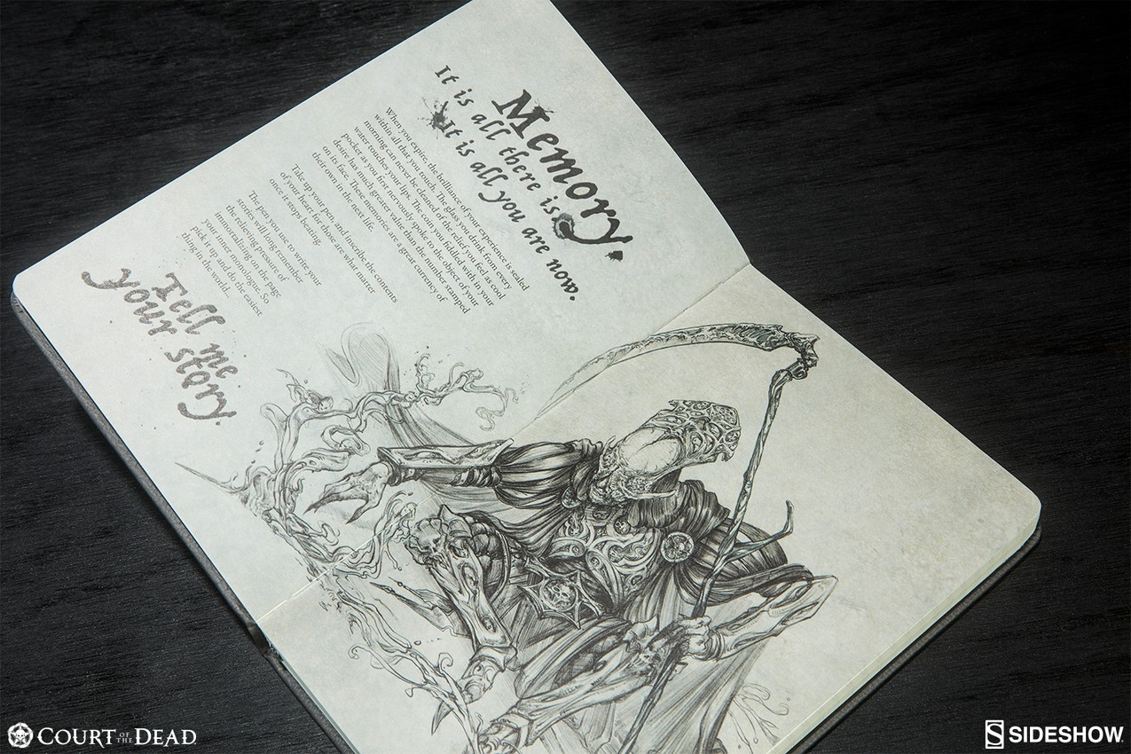 Court of the Dead Deluxe Hardcover Journal- Prototype Shown