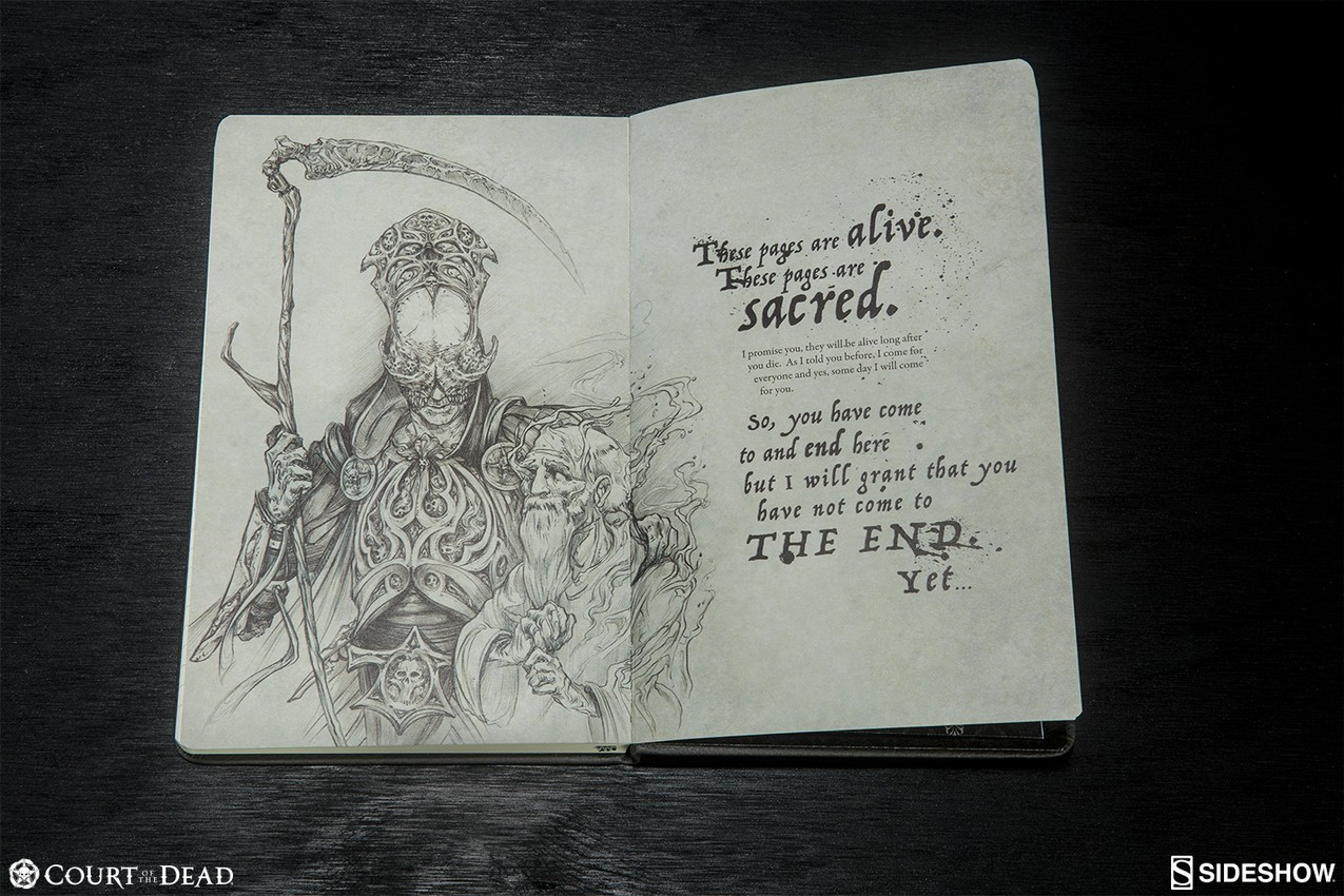 Court of the Dead Court of the Dead Deluxe Hardcover Journal Book - Prototype Shown View 6