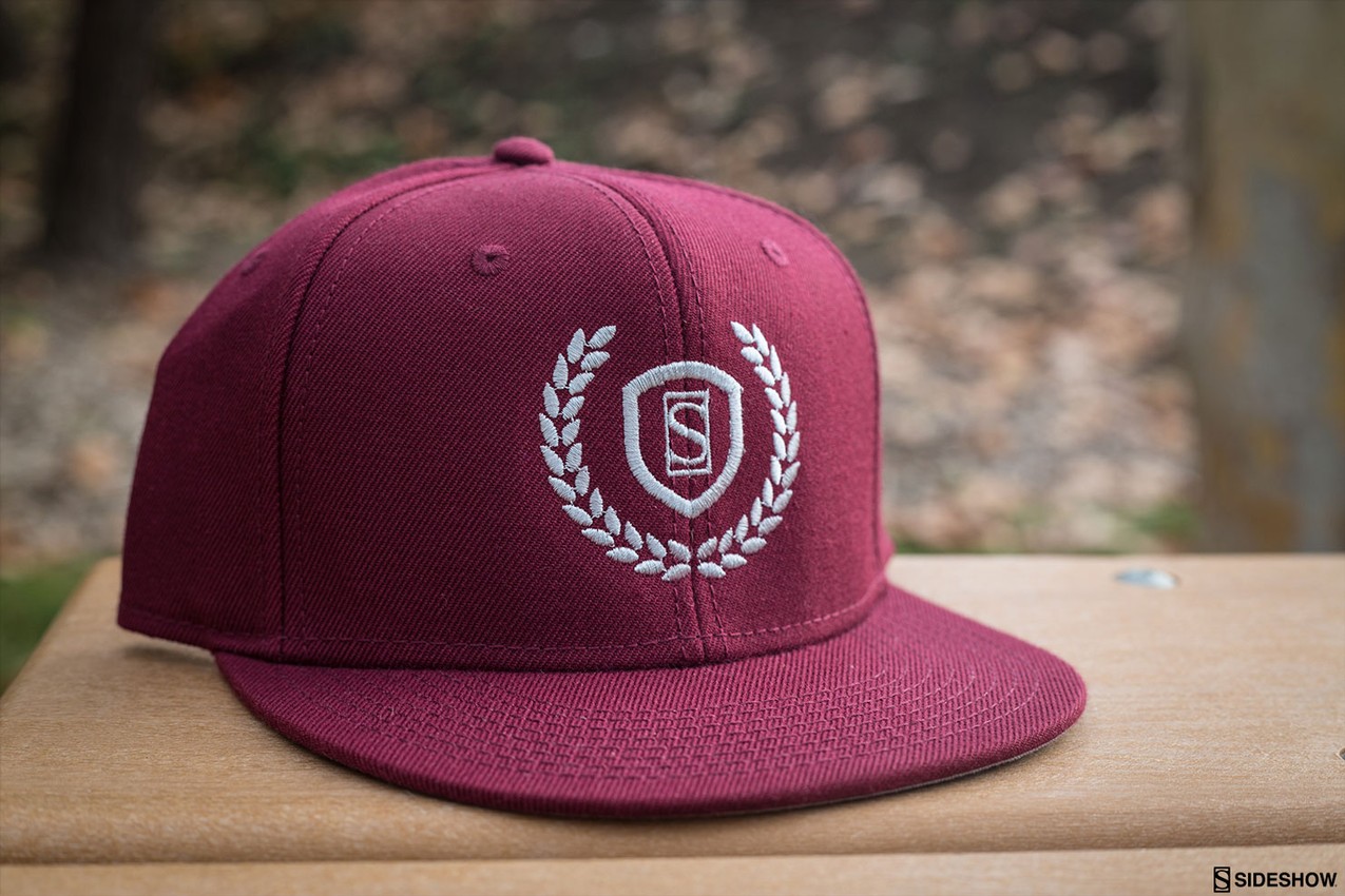 Sideshow Collectibles Sideshow Burgundy Snapback Cap Apparel  View 2