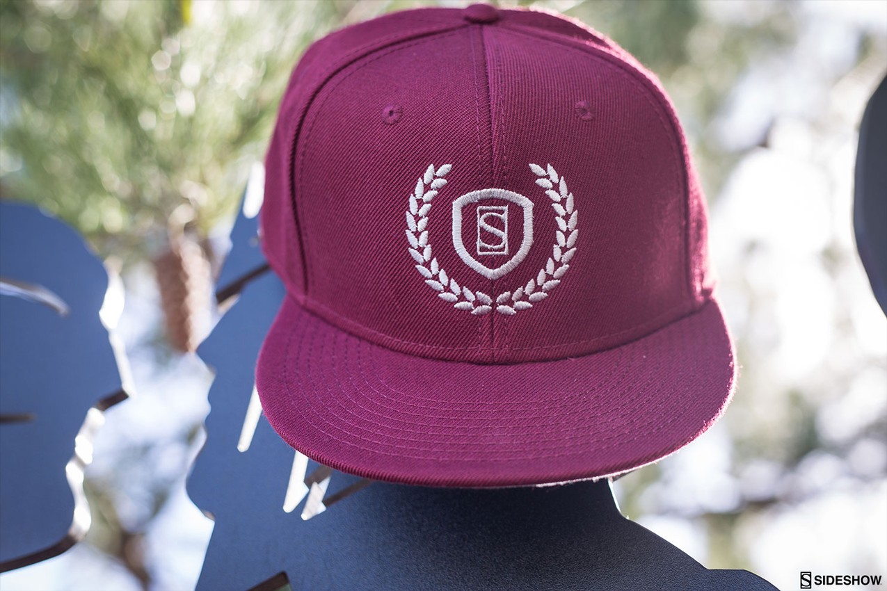 Sideshow Collectibles Sideshow Burgundy Snapback Cap Apparel  View 6