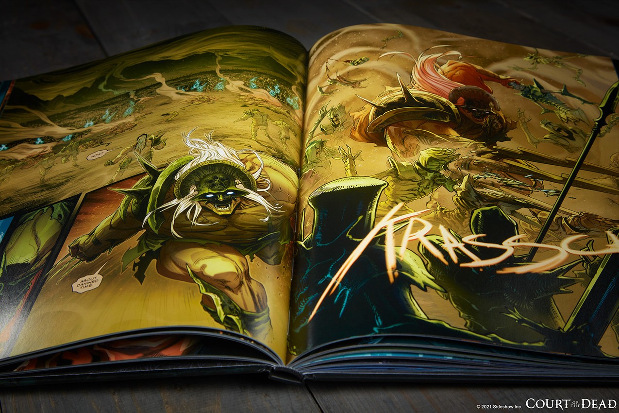 Court of the Dead Court of the Dead: War of Flesh and Bone Book  View 6