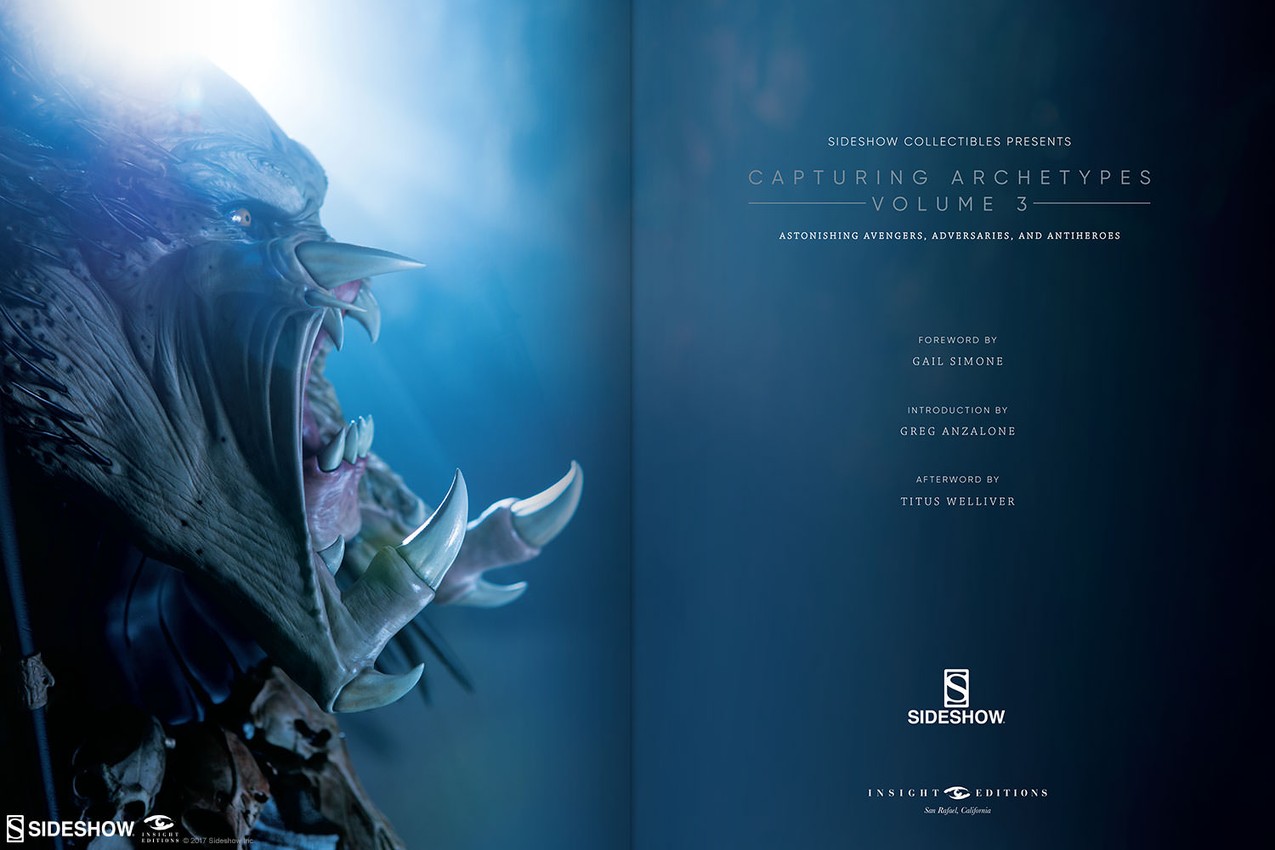 Sideshow Collectibles Capturing Archetypes Volume 3 Book - Prototype Shown View 2