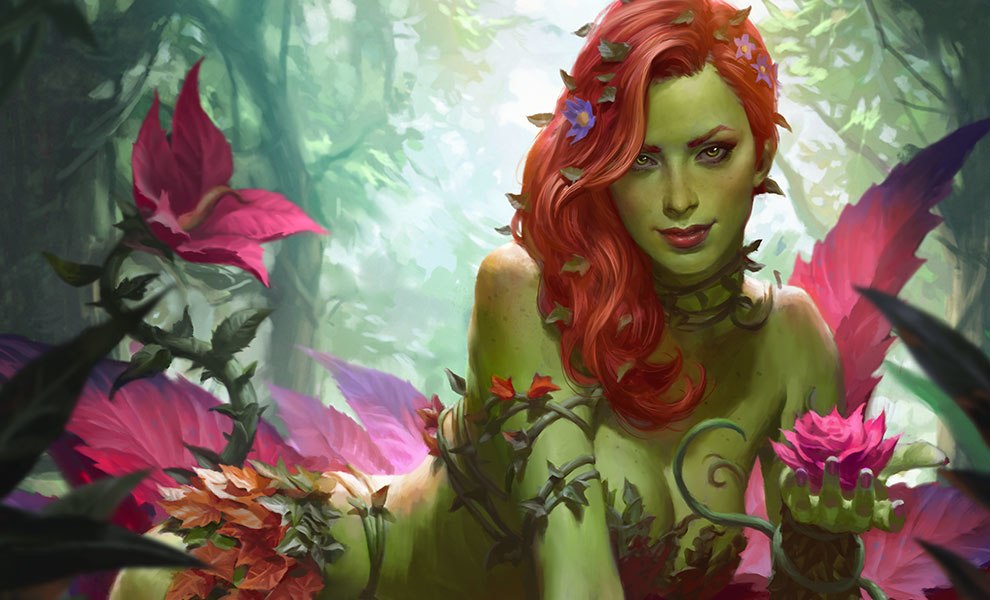 DC Comics Poison Ivy Art Print  Exclusive Edition  View 1