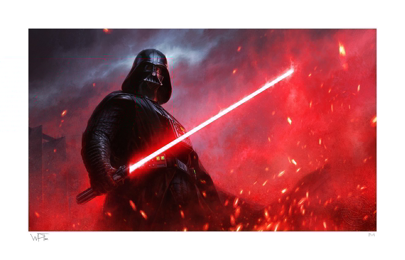 Darth vader art prints store