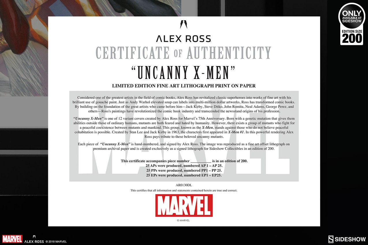 Marvel Uncanny X-Men Art Print  Exclusive Edition  View 6