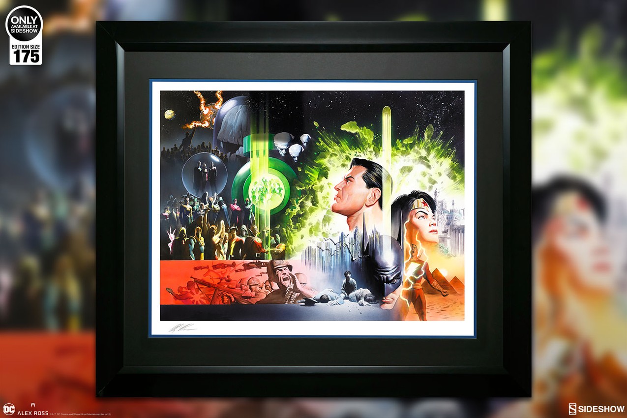 DC Comics History of the DC Universe Art Print  Exclusive Edition  View 2