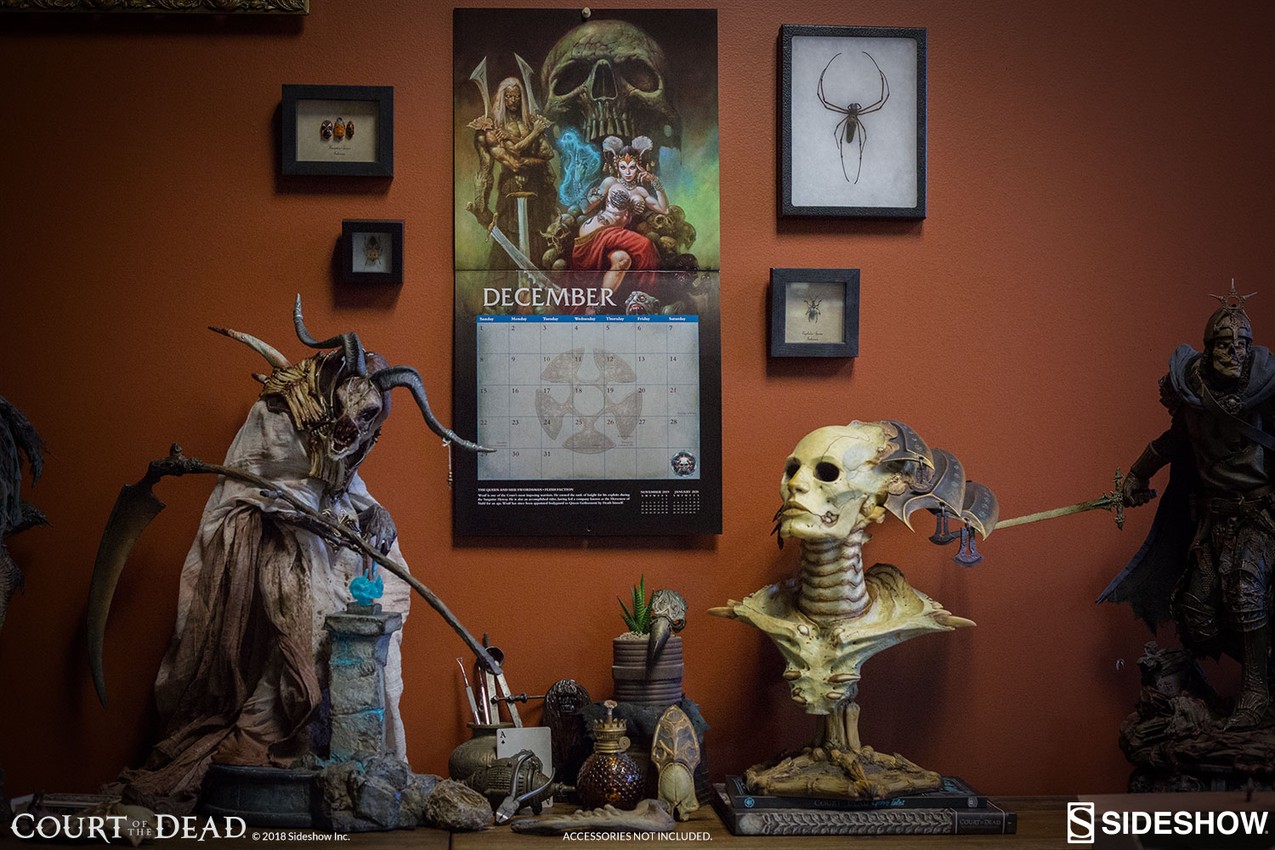 Court of the Dead Court of the Dead 2019 Deluxe Wall Calendar Miscellaneous Collectibles - Prototype Shown View 2
