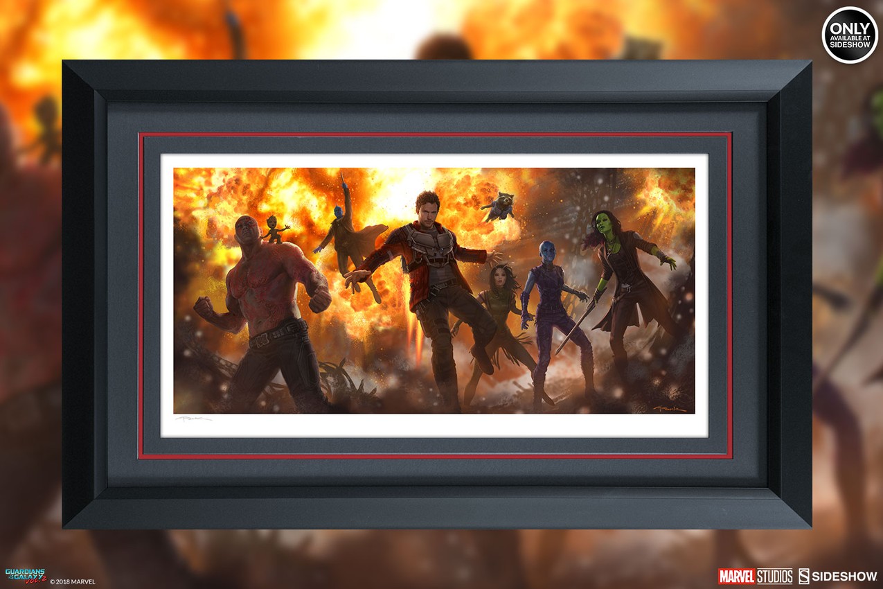 Marvel Guardians of the Galaxy Vol 2 Art Print by Sideshow