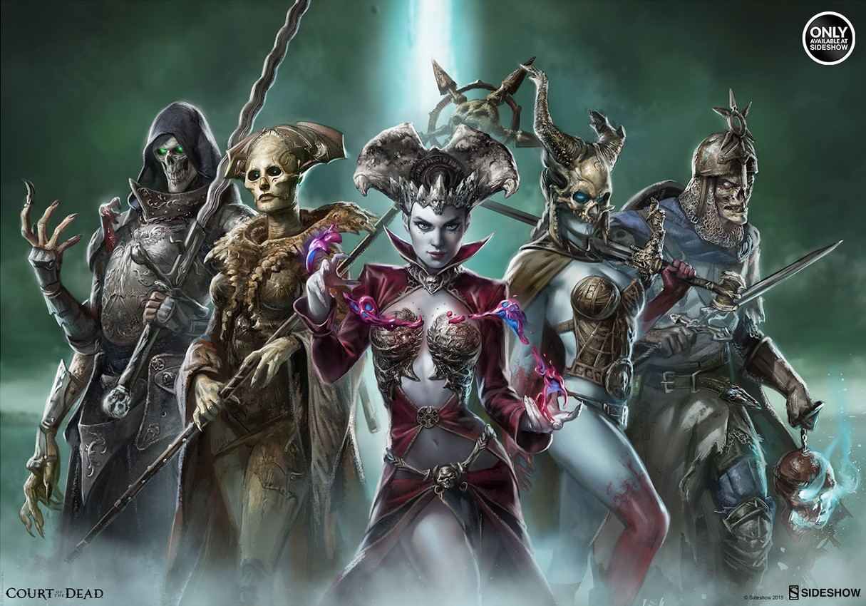 Court of the Dead Pillars of Rebellion Art Print by Sideshow