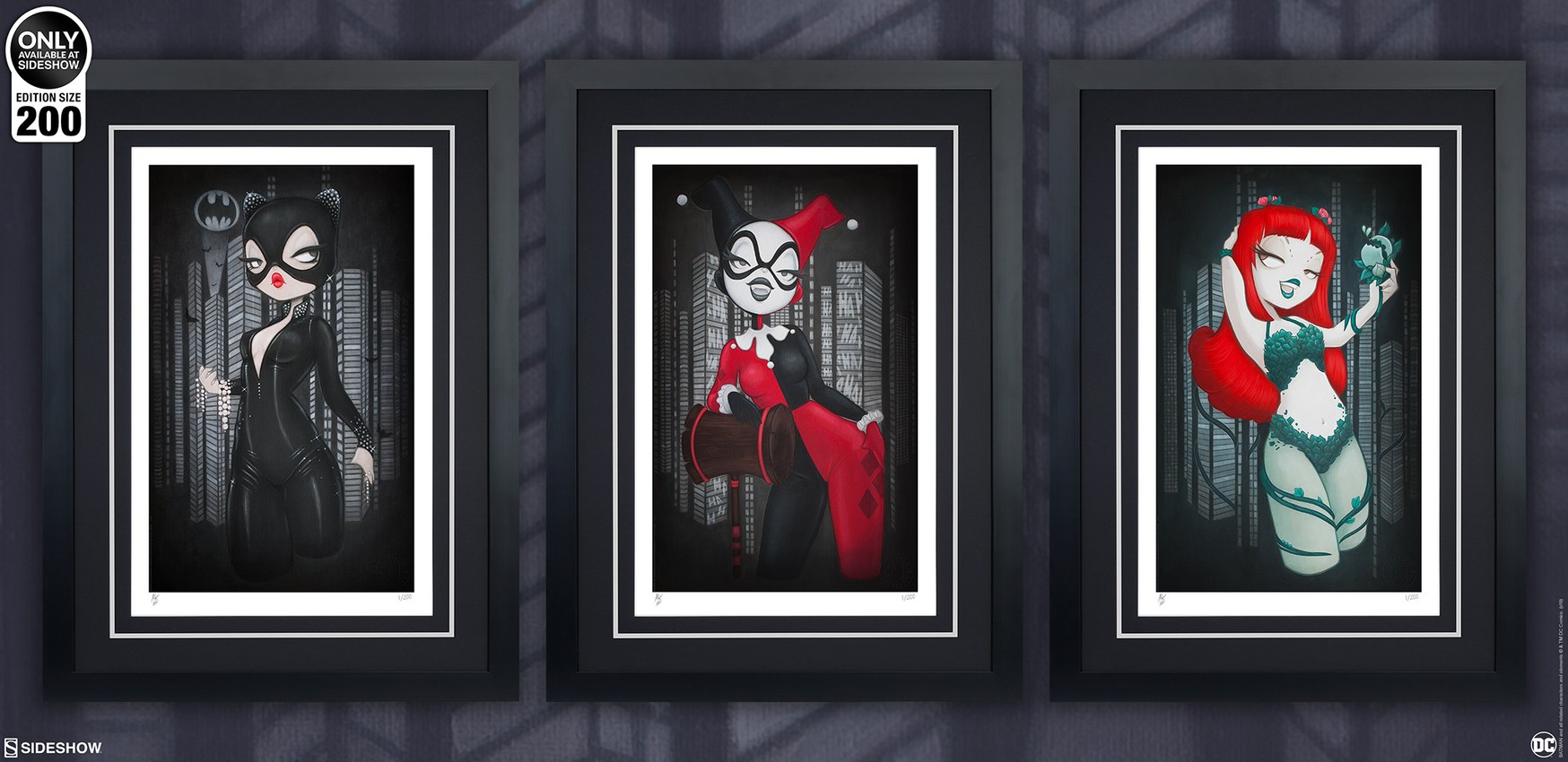 DC Comics Gotham Girls Art Print  View 2