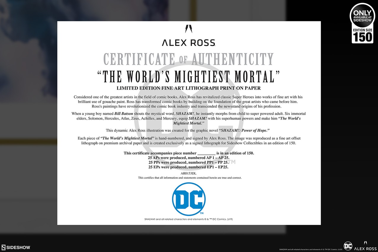 DC Comics Shazam! The World's Mightiest Mortal Art Print  View 6