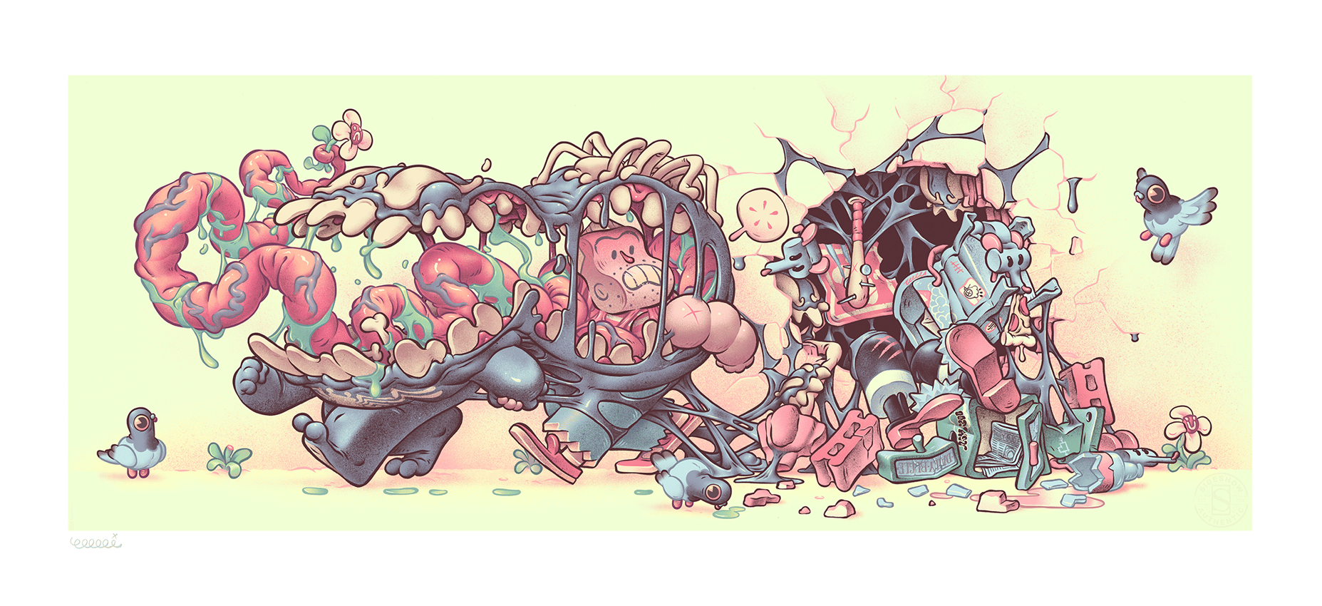 Marvel Venom: The Symbiote Stroll Art Print  View 5