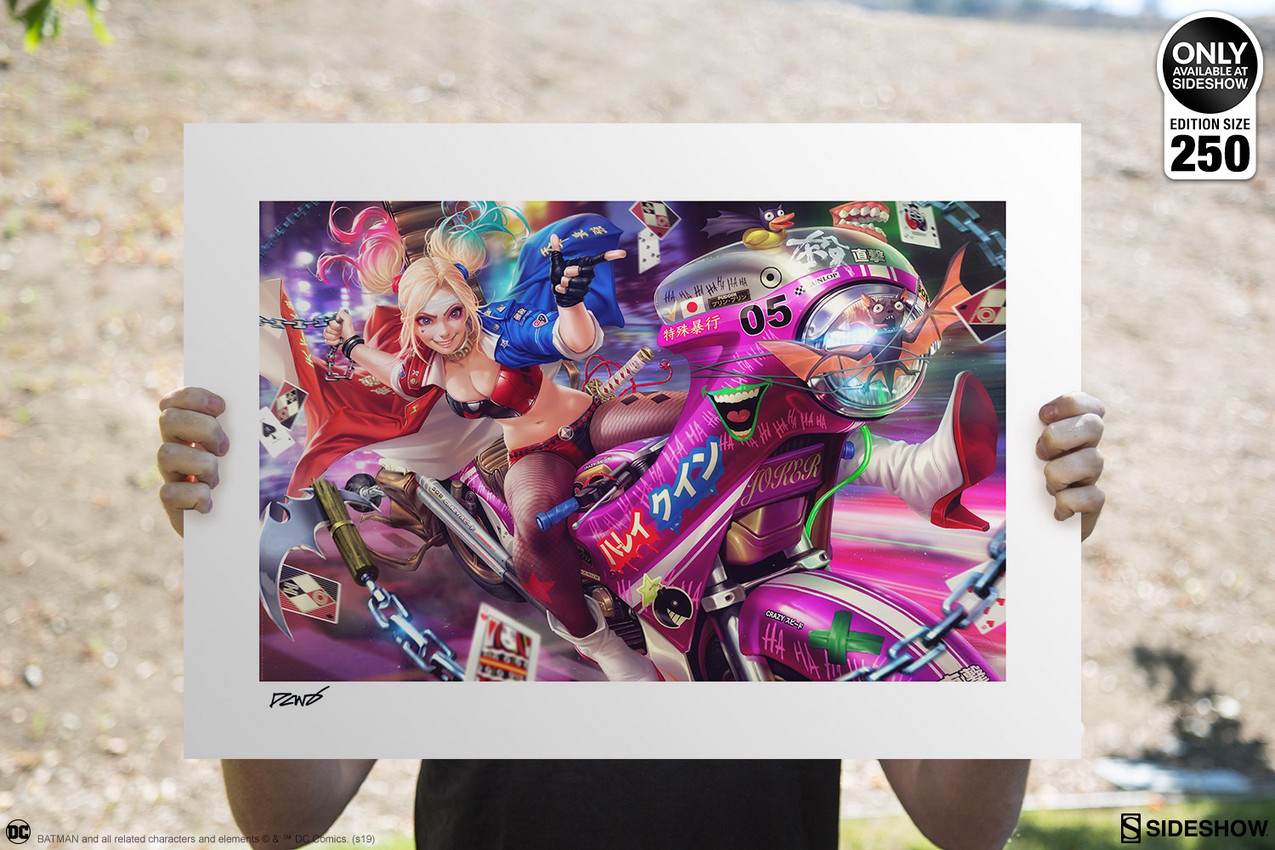 DC Comics Tokyo Harley Quinn Art Print  View 6