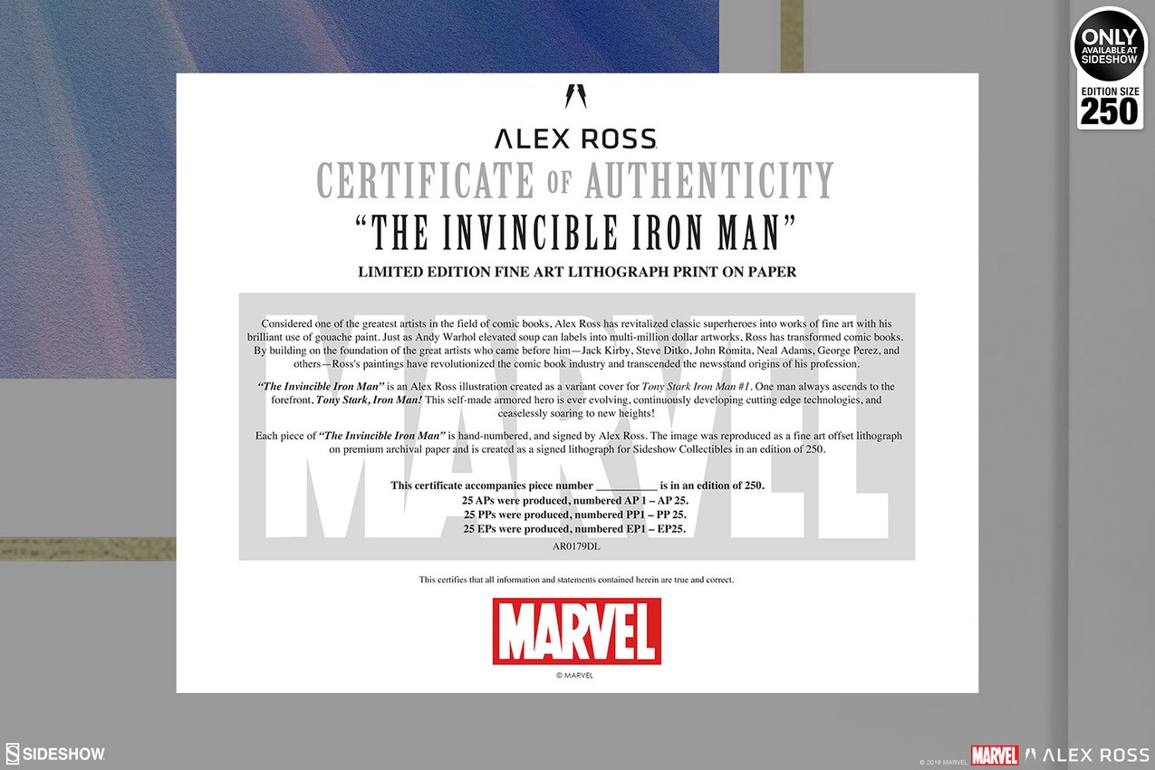 Marvel The Invincible Iron Man Art Print  View 6