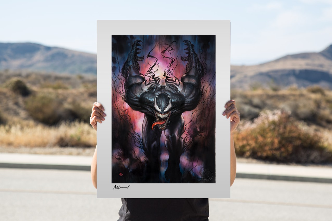 Marvel Venom Art Print  Exclusive Edition  View 1