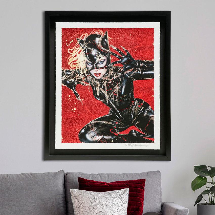 DC Comics Wildcat Art Print  Exclusive Edition  View 1