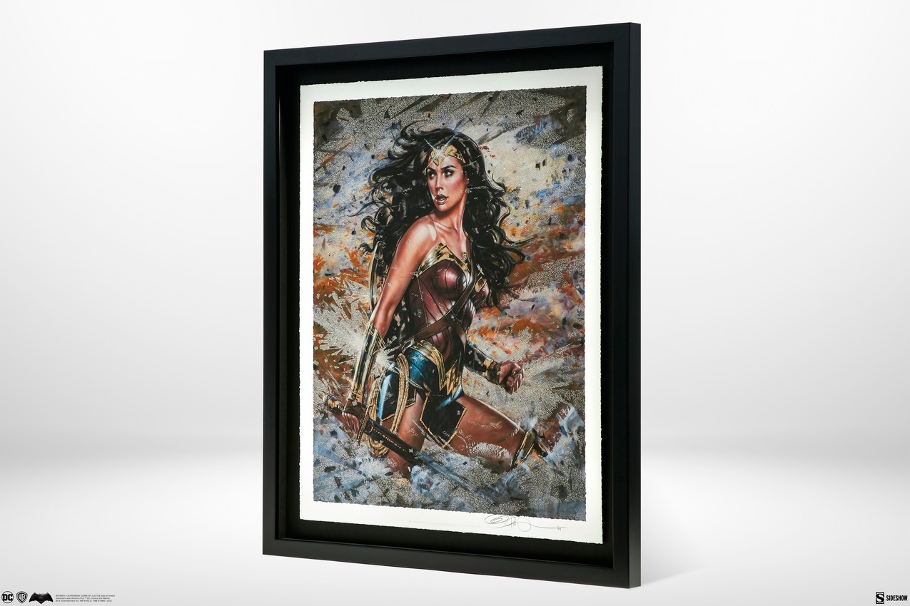 DC Comics Wonder Woman: Amazon Warrior Art Print  Exclusive Edition  View 3