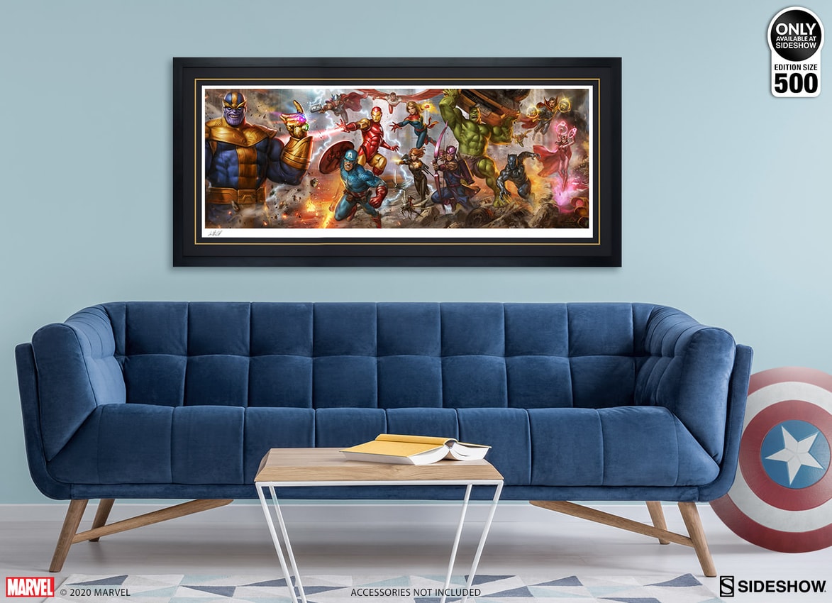 Marvel The Avengers: Earth's Mightiest Heroes Art Print  Exclusive Edition  View 3