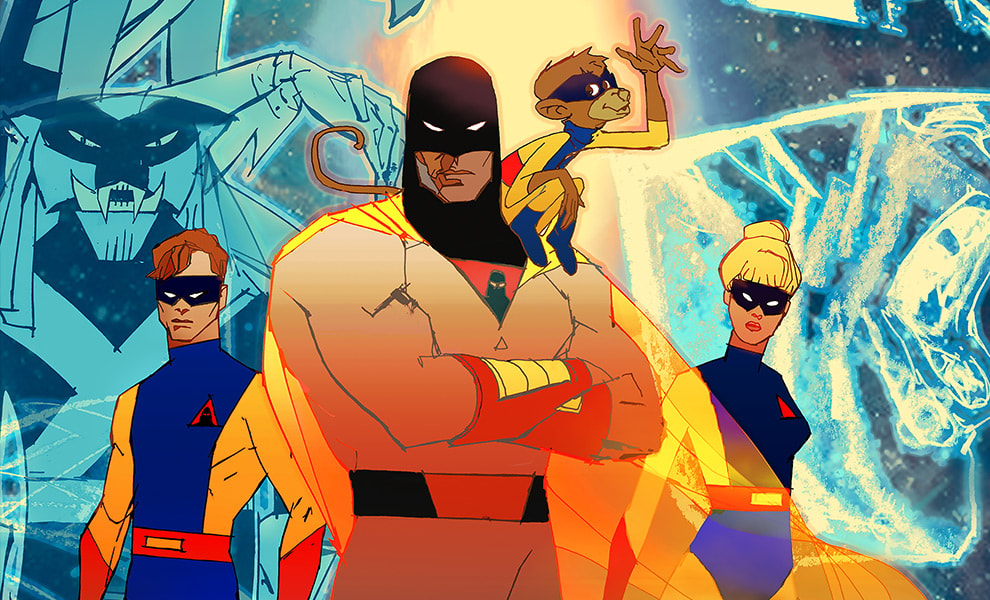 Space Ghost Space Ghost: Future Quest Art Print  Exclusive Edition  View 1