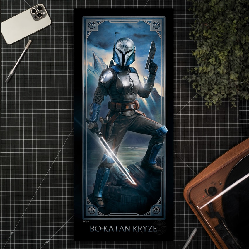 Star Wars Star Wars™: Bo-Katan Kryze™ Art Print  Exclusive Edition  View 1