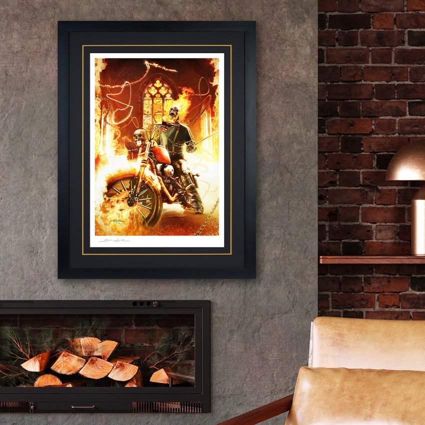 Marvel Ghost Rider Art Print  Exclusive Edition  View 1