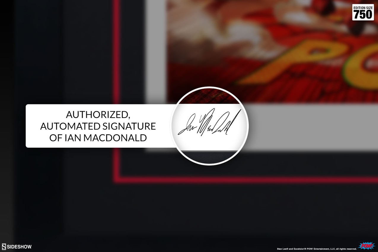 Stan Lee Excelsior! Art Print  Exclusive Edition  View 5