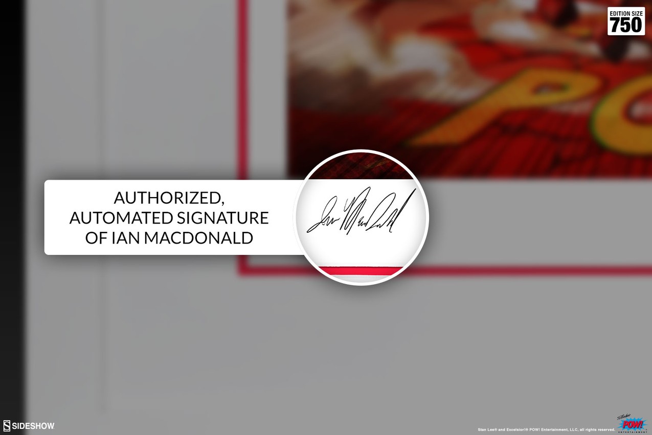 Stan Lee Excelsior! Art Print  Exclusive Edition  View 5