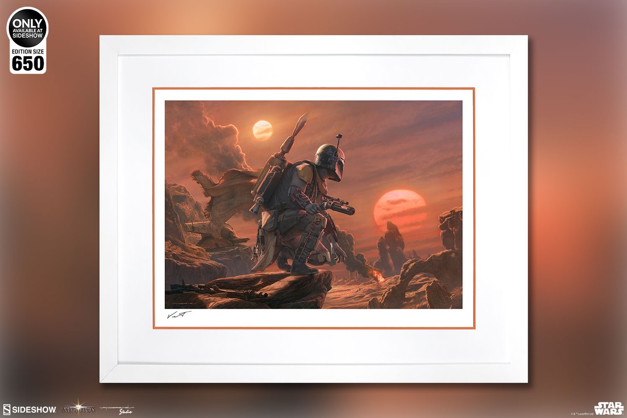 Star Wars Boba Fett: Dead or Alive Art Print  Exclusive Edition  View 2