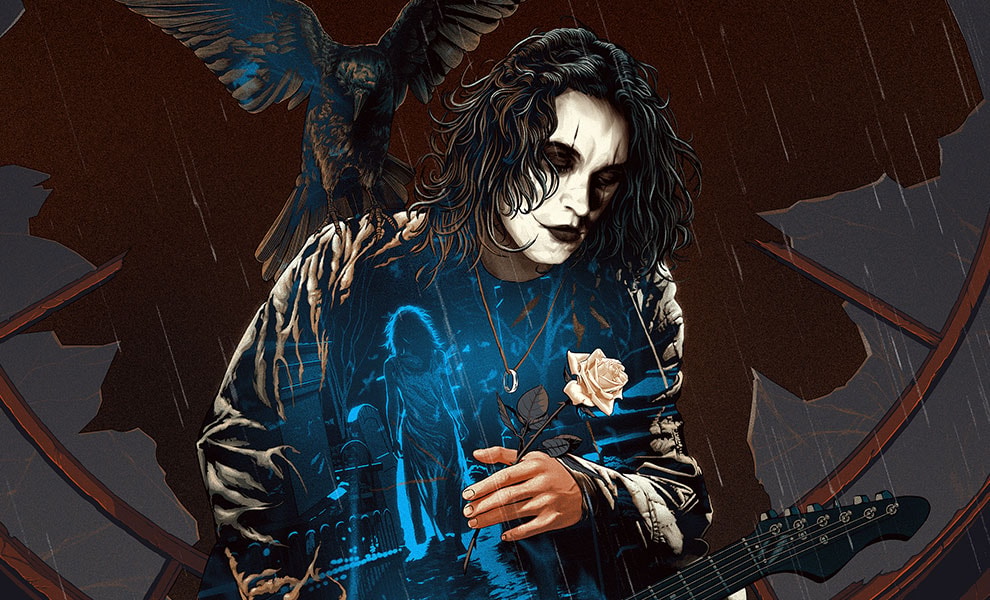 Evolution USA The Crow: Real Love Is Forever Variant Art Print  Exclusive Edition  View 1