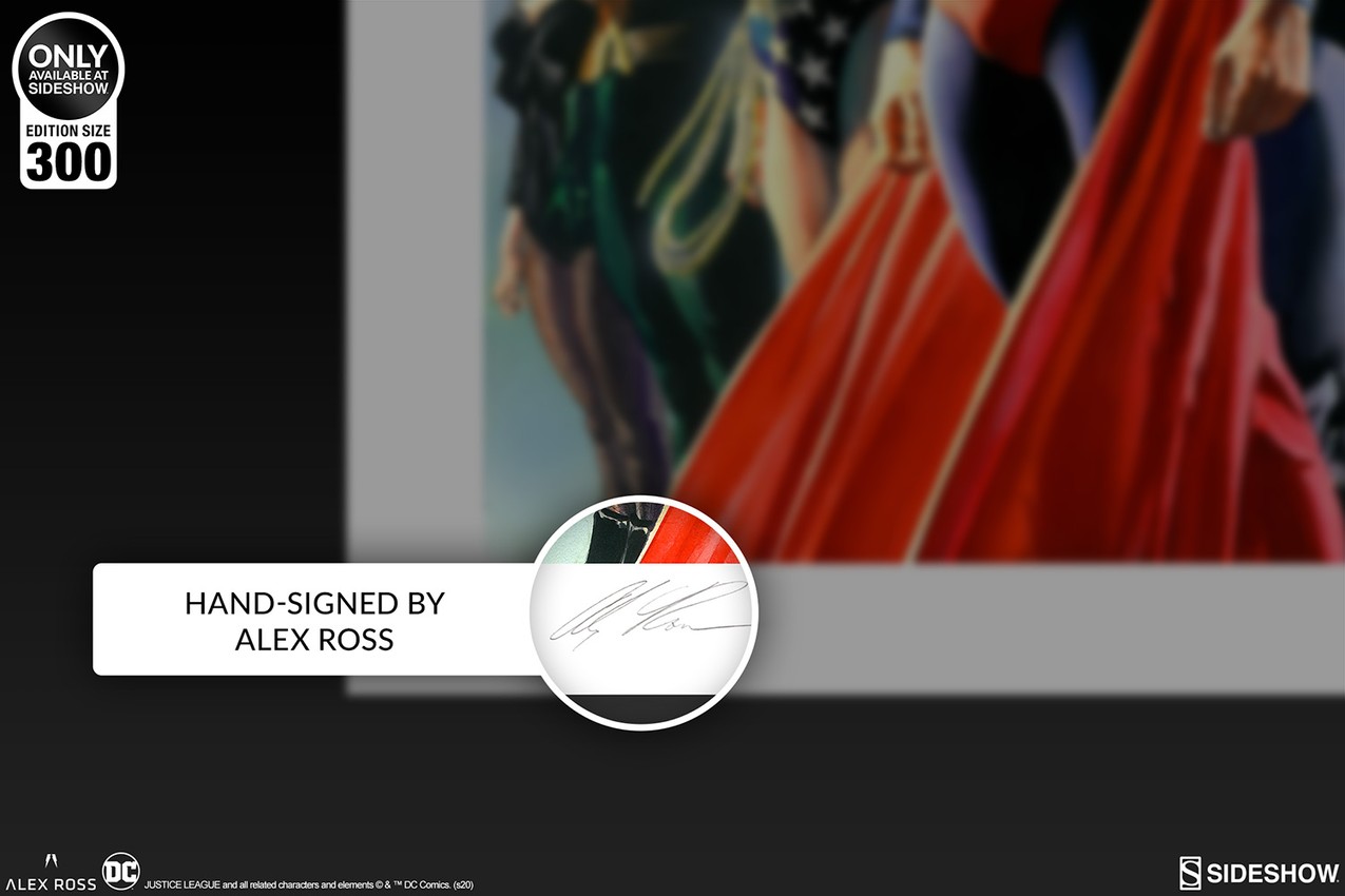DC Comics JLA: Secret Origins Art Print  Exclusive Edition  View 4