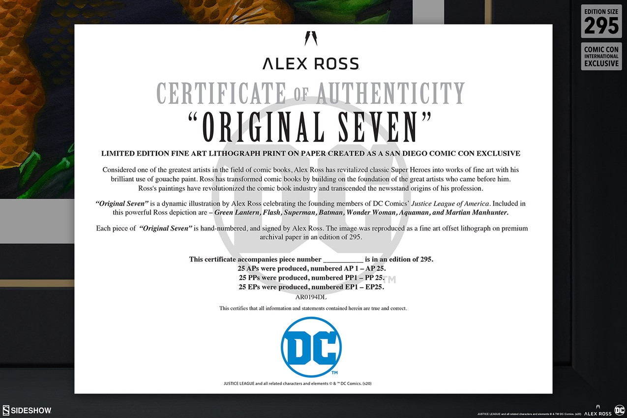 DC Comics Original Seven Art Print  View 5